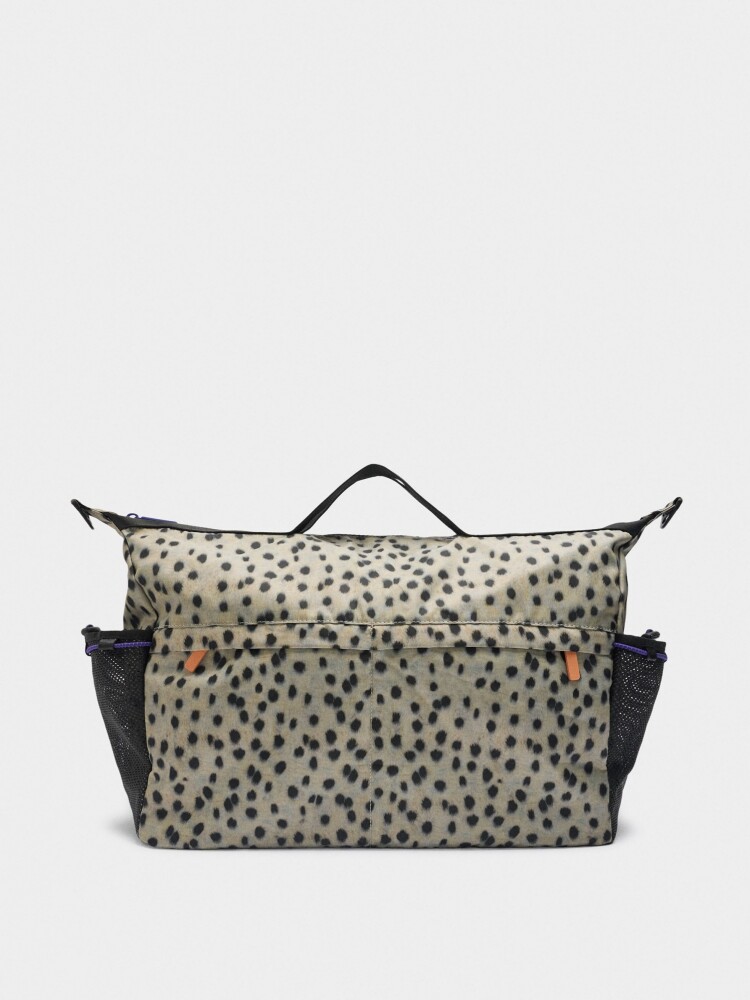 Bolso De Deporte Estampado De Nylon multicolor