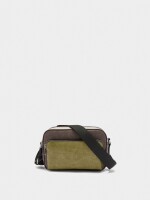Bolso Bandolera Patchwork verde