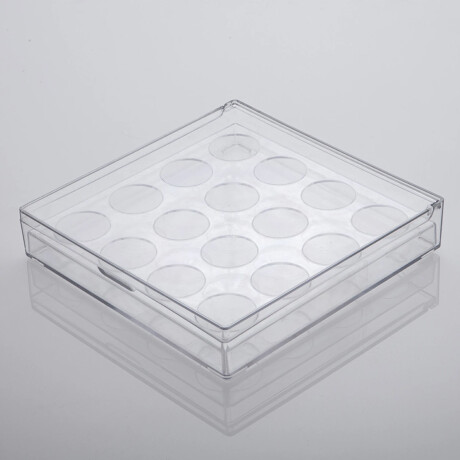 Porta 16 Cápsulas Dolce Gusto Caja Organizador Café Elegance Transparente