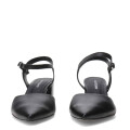 Zapatos de Mujer Bottero Abiertos con Tobillera Negro
