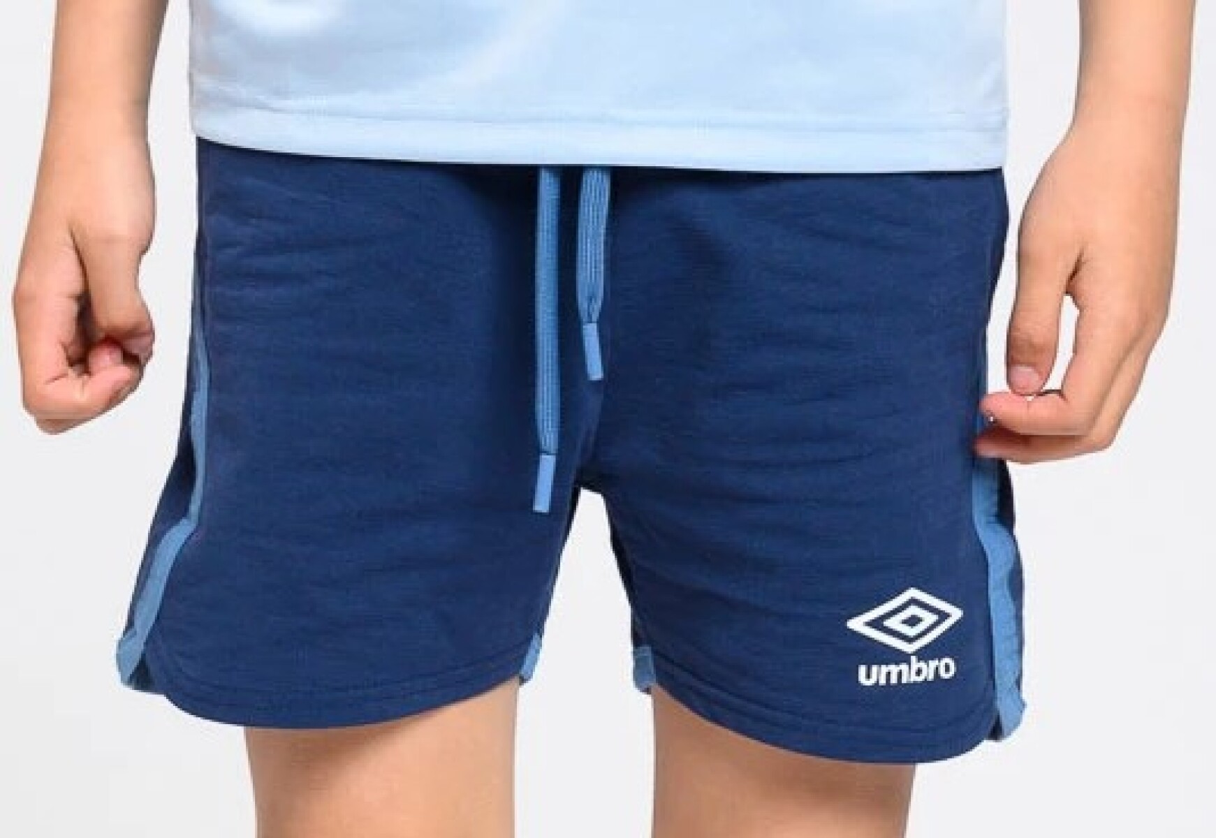 Short de Hombre Umbro Dell - Azul Marino - Azul Piedra 