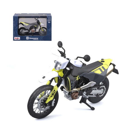 Motocicleta Maisto Husqvarna 701 Supermoto Escala 1:12