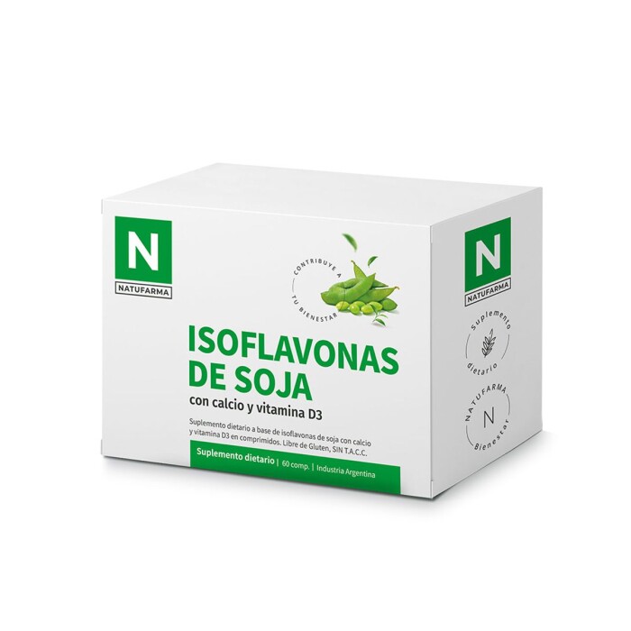 NATUFARMA ISOFLAVONAS DE SOJA CJ X 60 C. única