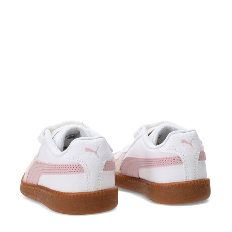 Championes de Niños Puma Club Lt Ac+Ps Blanco - Rosado