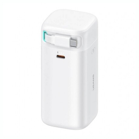 Power Bank USAMS CD16 Con Cable Retráctil USB-C 18.000 mAh Power Bank USAMS CD16 Con Cable Retráctil USB-C 18.000 mAh