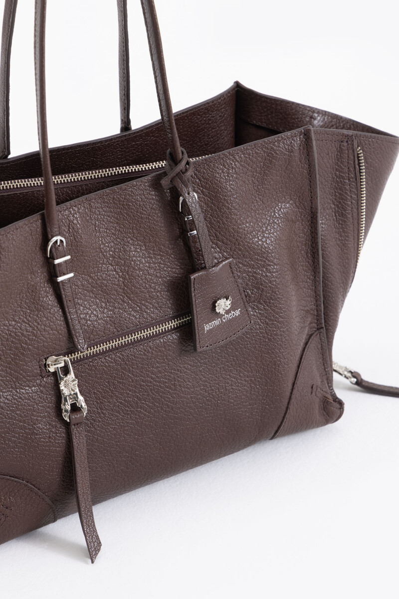 TOTE BARROQUE SMALL Chocolate