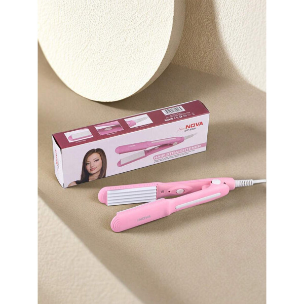 Planchita Para Cabello Plancha Pelo Mujer Alisadora Inova Variante Color Rosa