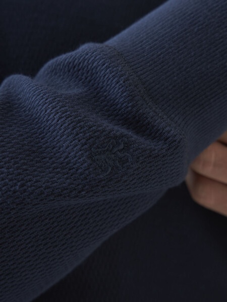FLEECE BURDEOS MARINO