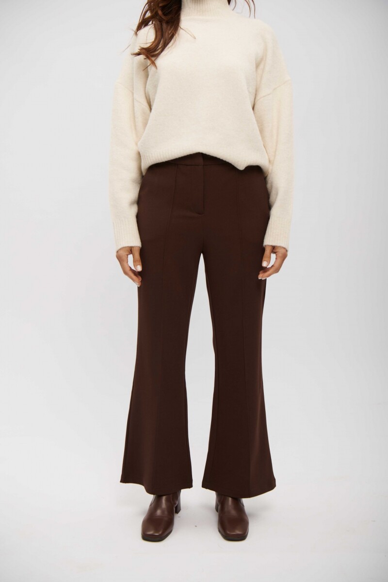 PANTALON MALIKA MARRON