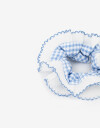 Skunzies Estampados Skunzie Cuadrillé Broderie - Azul Celeste