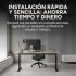 Pack X10 Wpc Simil Madera Panel Revestimiento Lambrin 2.85m Color Gris Oscuro