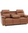 Sillon Recliner Apollo 3 Cuerpos Marrion Marron