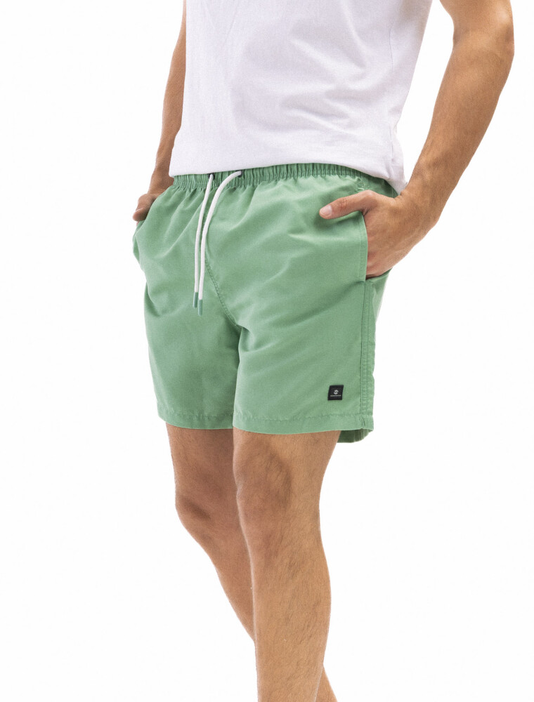 Short de Baño Scandinavian Microfibra Chipre Verde Claro