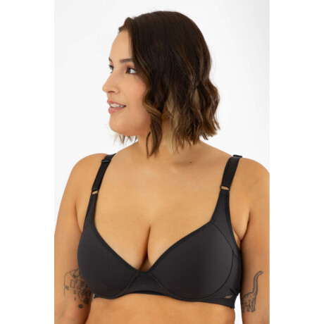 Soutien preformado micro lateral Negro