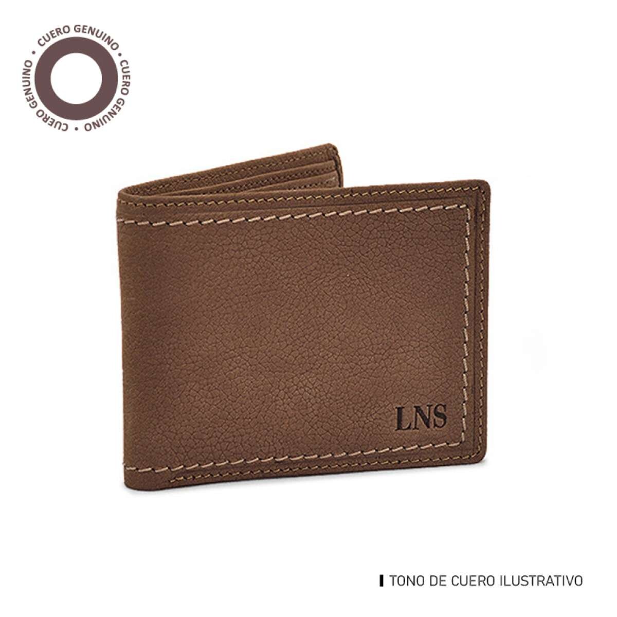 Billetera Cuero Plutón - Kaki 