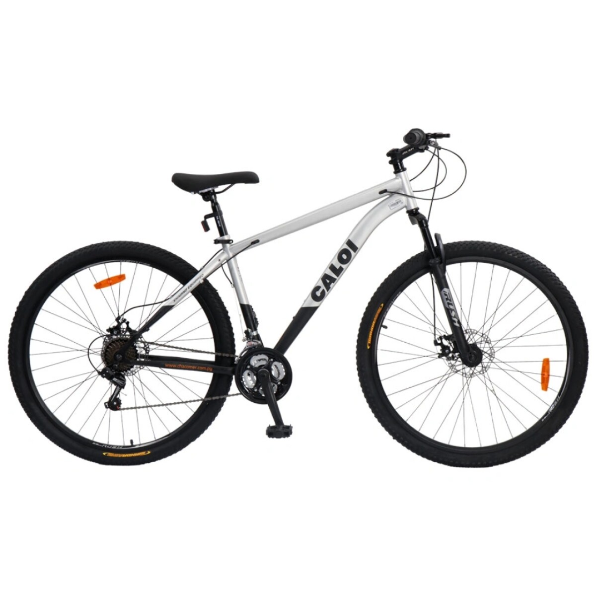 Bicicleta Caloi Rider Sport 27,5" - - Plata 