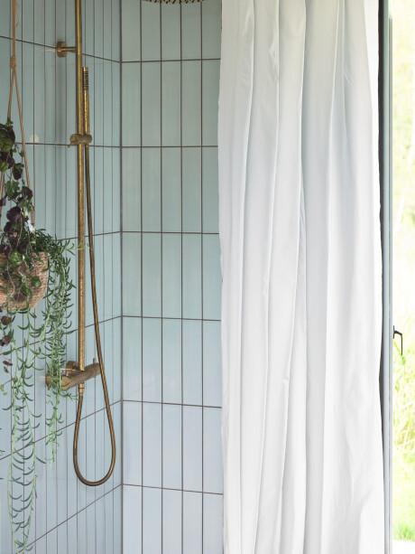 Cortina de ducha VISKAFORS 180x200 blanco Cortina de ducha VISKAFORS 180x200 blanco