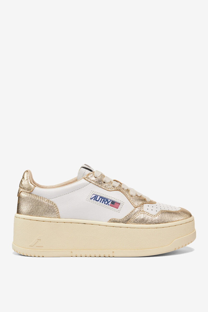 ZAPATILLA PLATFORM LOW Plata