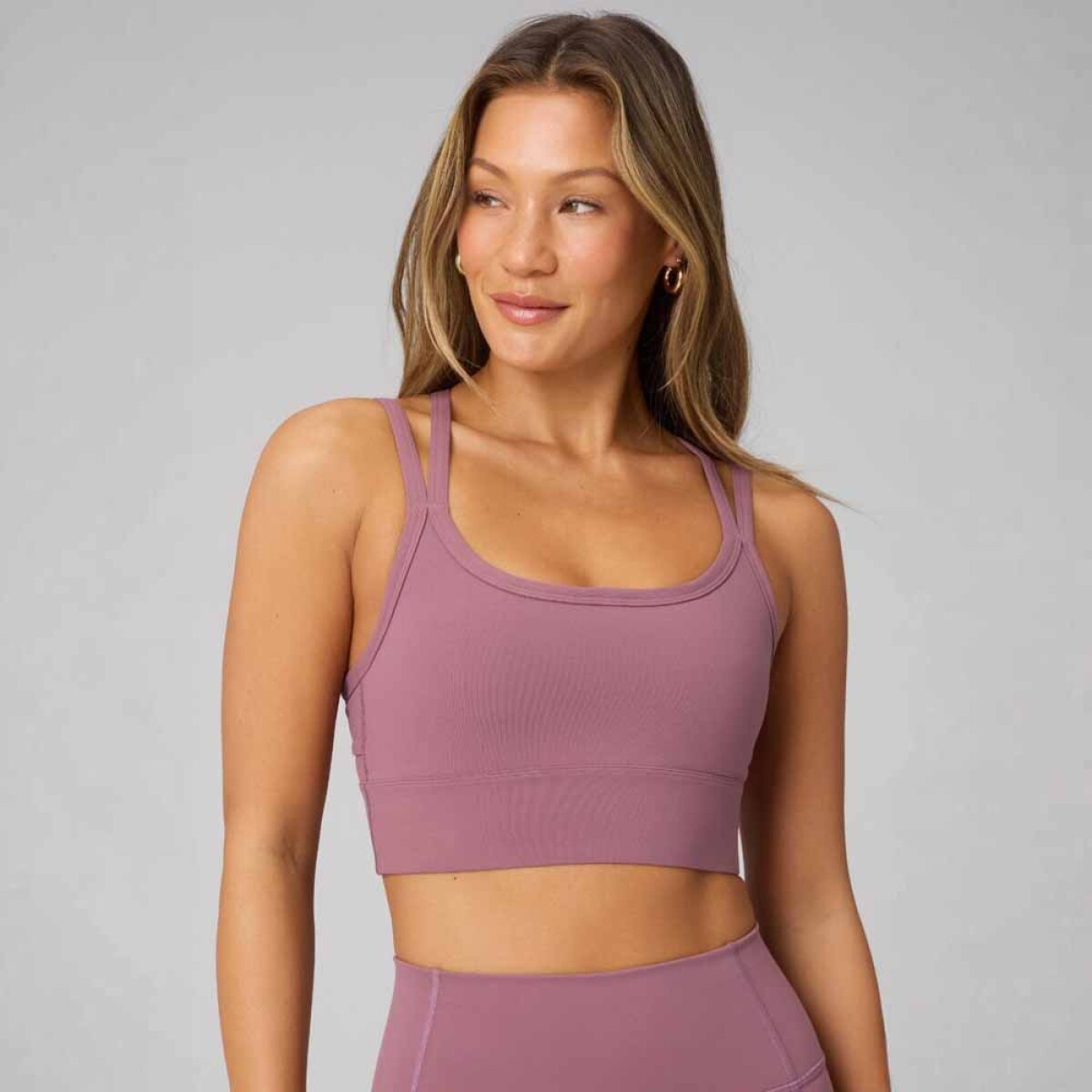 Top Principal Longline Medium Impact Sports Bra Mujer 