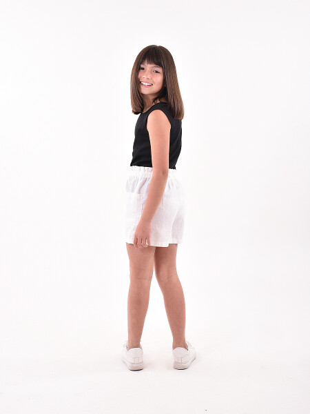 SHORT FEDERICA BLANCO