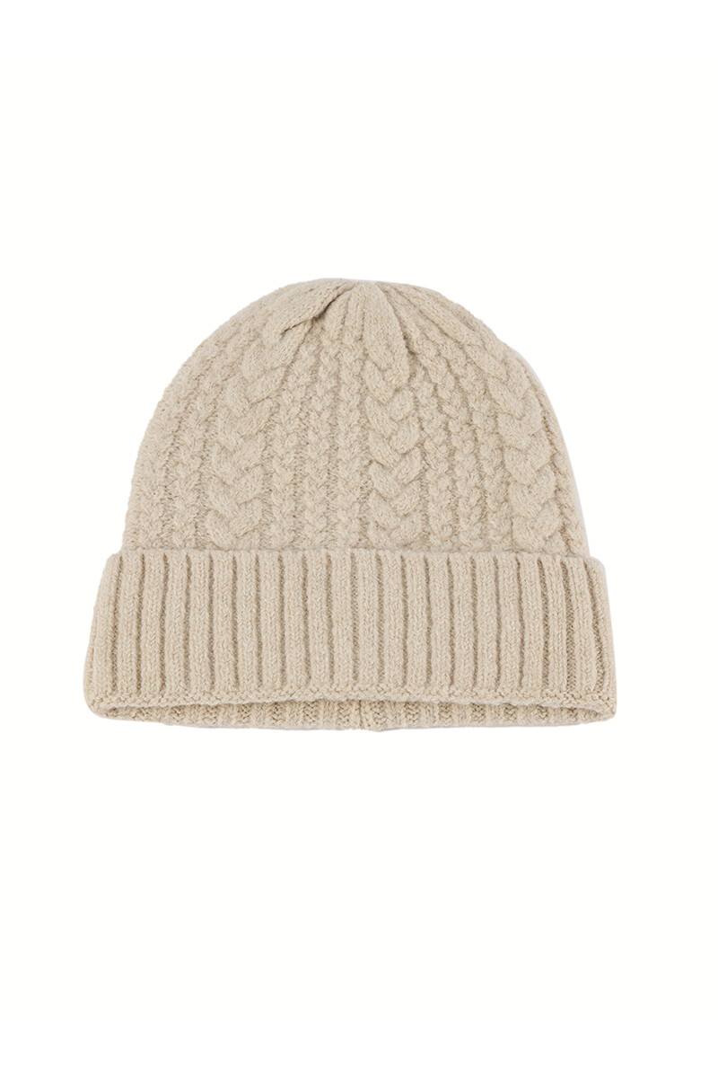 Gorro en 8 - Crudo 
