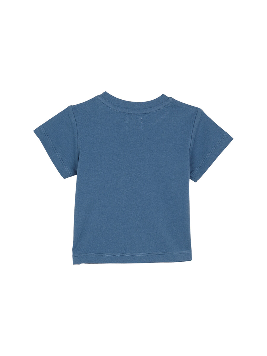 Camiseta Con Print Piedra