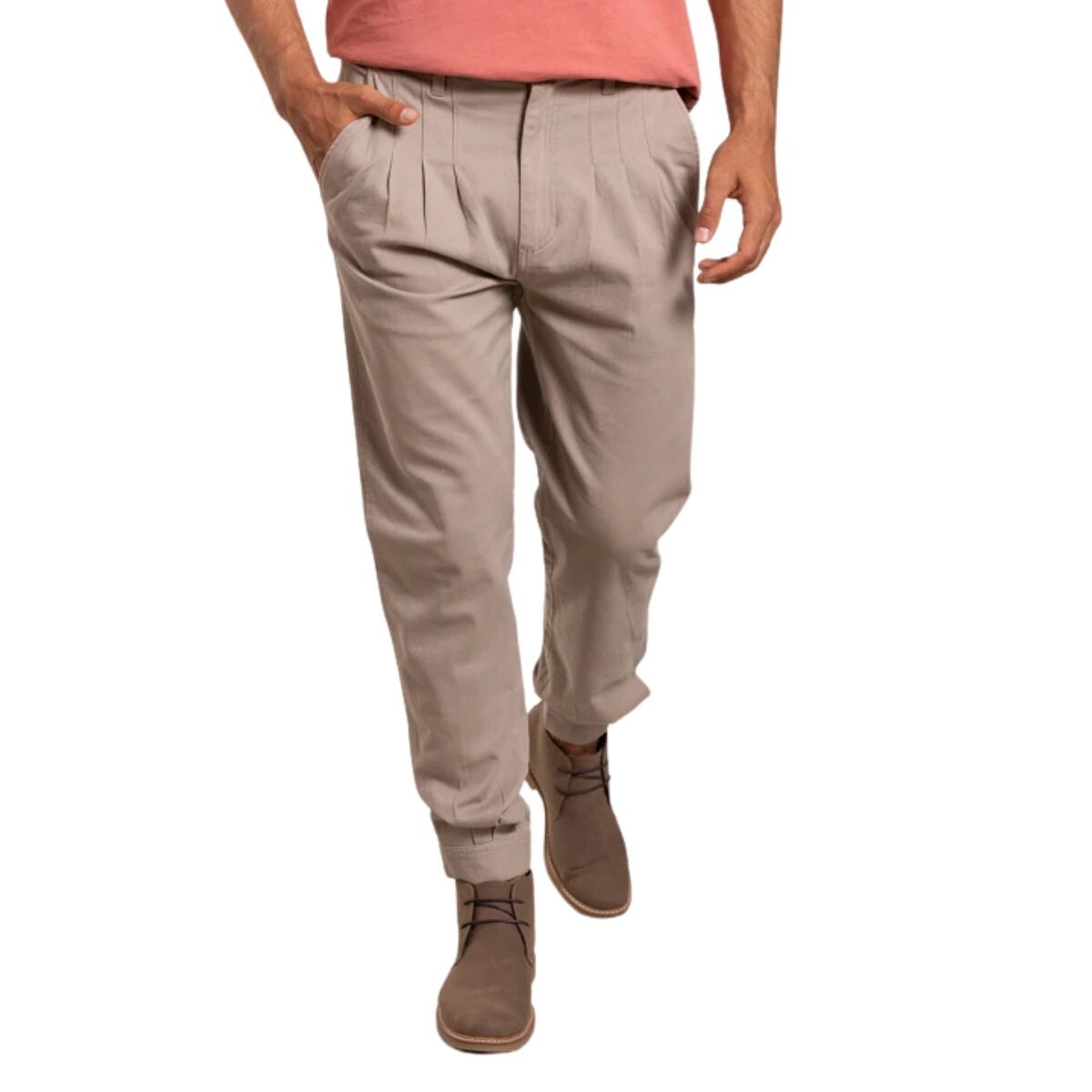 PANTALON 30-44 - BEIGE 