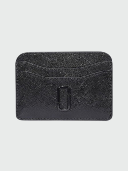 Marc Jacobs -Tarjetero de cuero con diseño minimalista 0