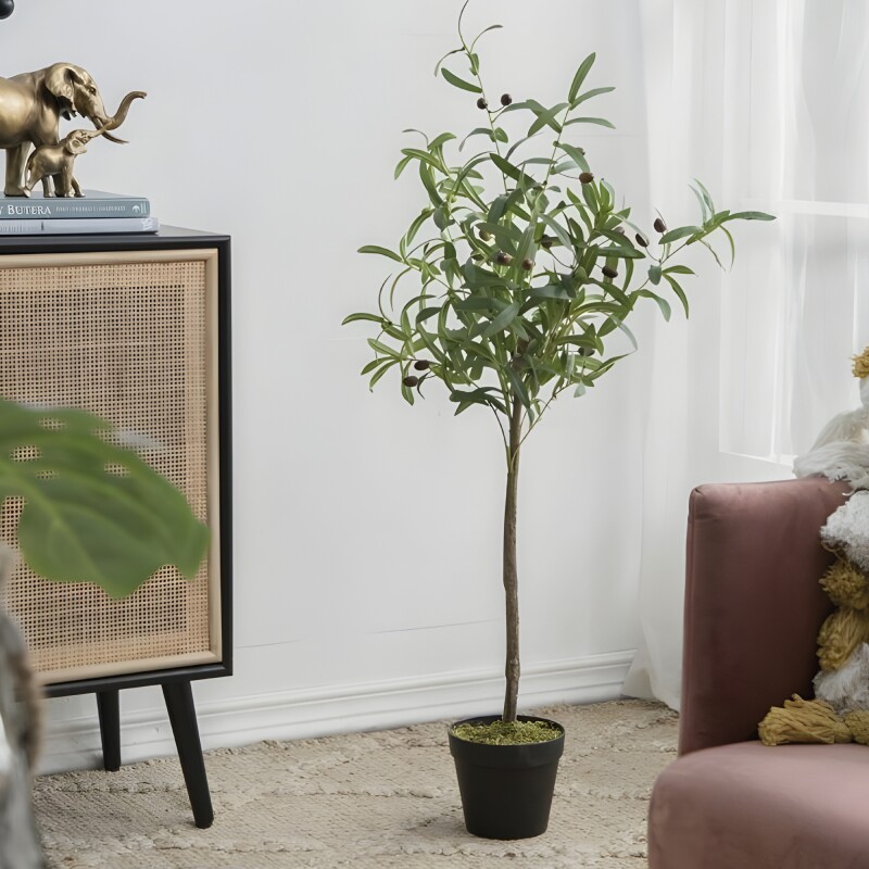 ÁRBOL OLIVO CON FRUTA 44x40x108CM ÁRBOL OLIVO CON FRUTA 44x40x108CM