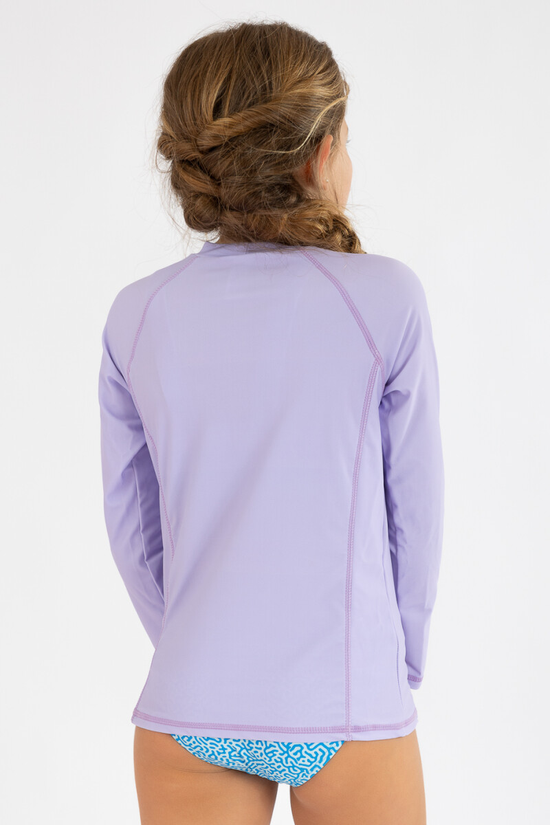 Manga larga plain uv protection 2-16a Lila