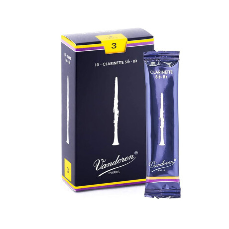 Caña Clarinete Vandoren Cr103 Clasica Nº 3 P/ Unidad Caña Clarinete Vandoren Cr103 Clasica Nº 3 P/ Unidad