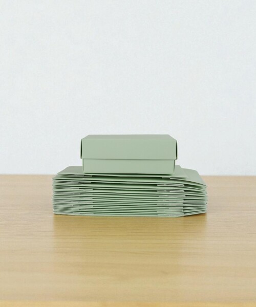 Pack x 20 unid - caja 03 8x12x4,5 cm eco VERDE AGUA