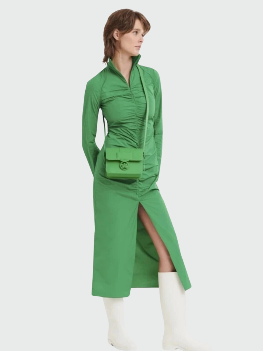 Longchamp -Cartera de cuero con solapa, Box-trot 