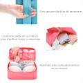Bolsa impermeable organizador de valija, estuche de almacenamiento para viaje Celeste