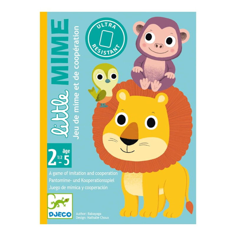 Juego de Cartas Little Mime Djeco Juego de Cartas Little Mime Djeco