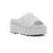 Sandalias Mujer Darkness Plataforma Y Tachas Blanco