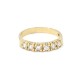 Anillo en oro 18k amarillo y brillantes Anillo en oro 18k amarillo y brillantes