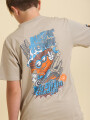 T-SHIRT FUNGI TEEN RUSTY Hueso