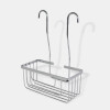 ORGANIZADOR METAL PLATA P/BAÑO 35.3X25.3X12.6CM Unica