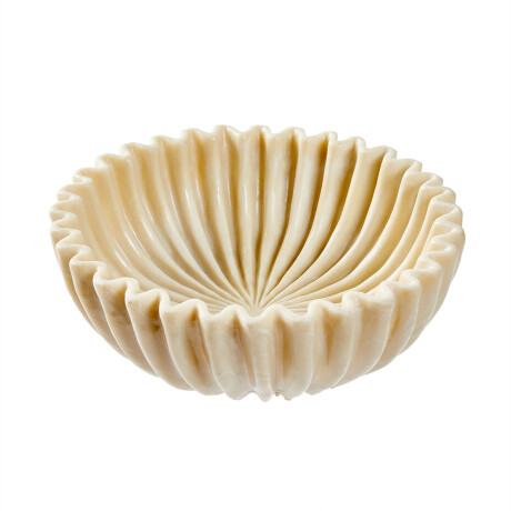 BOWL DECORATIVO NATURAL/BEIGE POLIRESINA 43151004