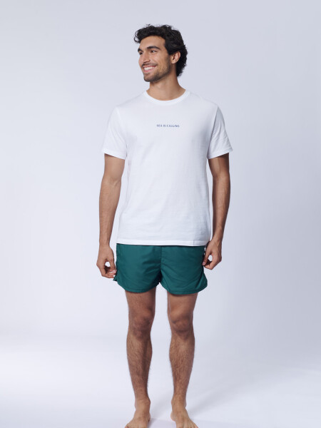 Short de baño Verde