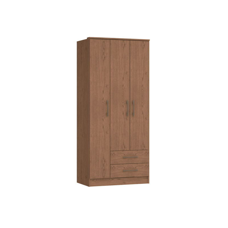 Ropero – Armario de 3 Puertas MOSCÚ MACADAMIA