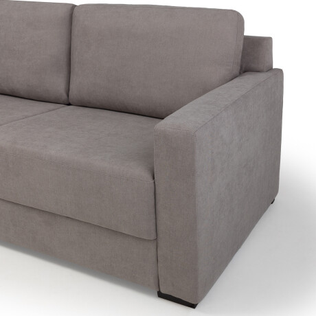 Sofá Amalfi - Tela Microfibra - 3 cuerpos TB7130 - Gris