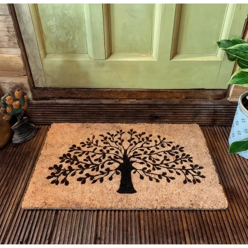Felpudo de coco 40x60 cm ARBOL