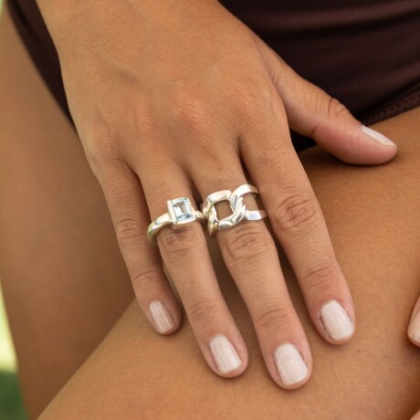 Anillo Aída Topacio - Plata 925 Anillo Aída Topacio - Plata 925