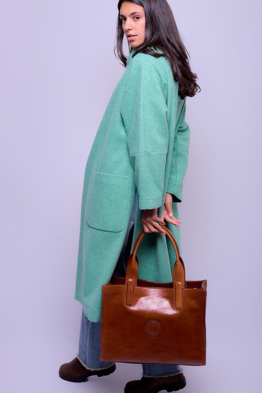 Cartera Cristina Camel