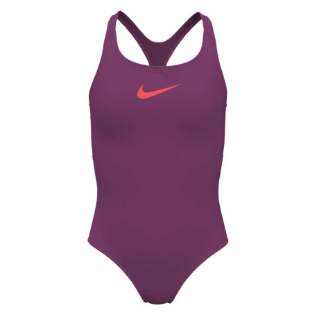 Traje De Baño Racerback One Piece de Niña Morado