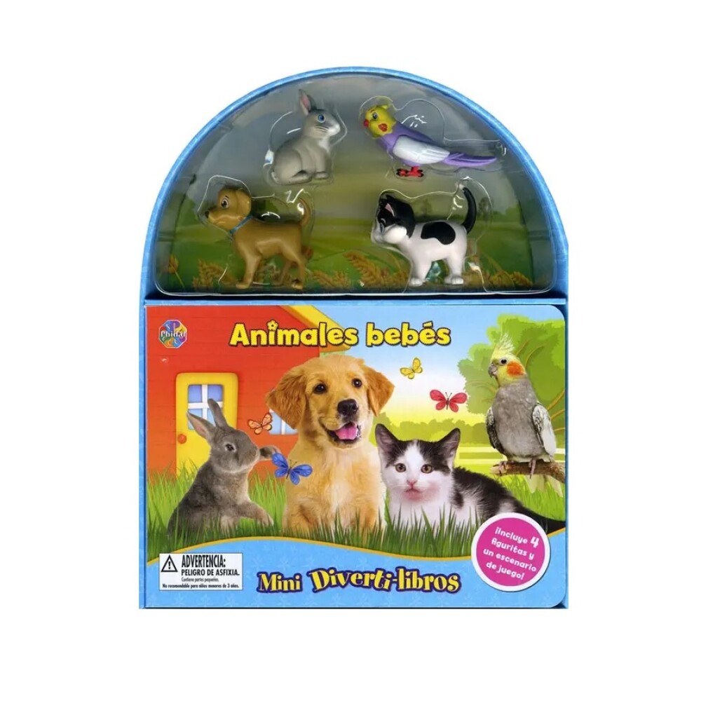 MINI DIVERTILIBROS-ANIMALES BEBE MINI DIVERTILIBROS-ANIMALES BEBE