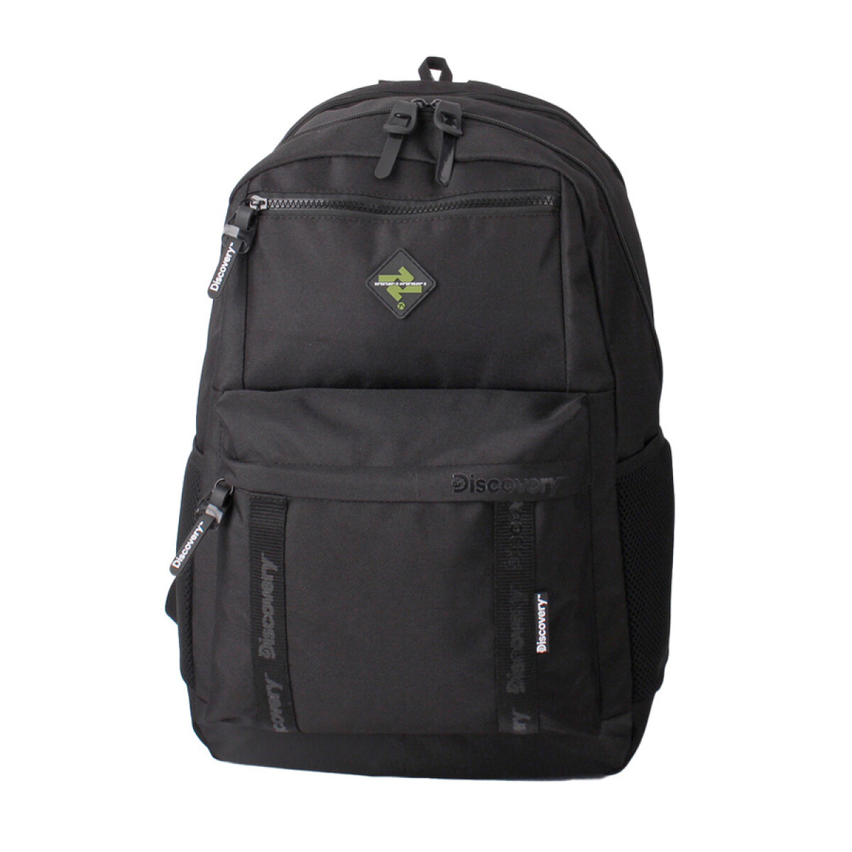 MOCHILA DISCOVERY BOLSILLOS NEGRO 