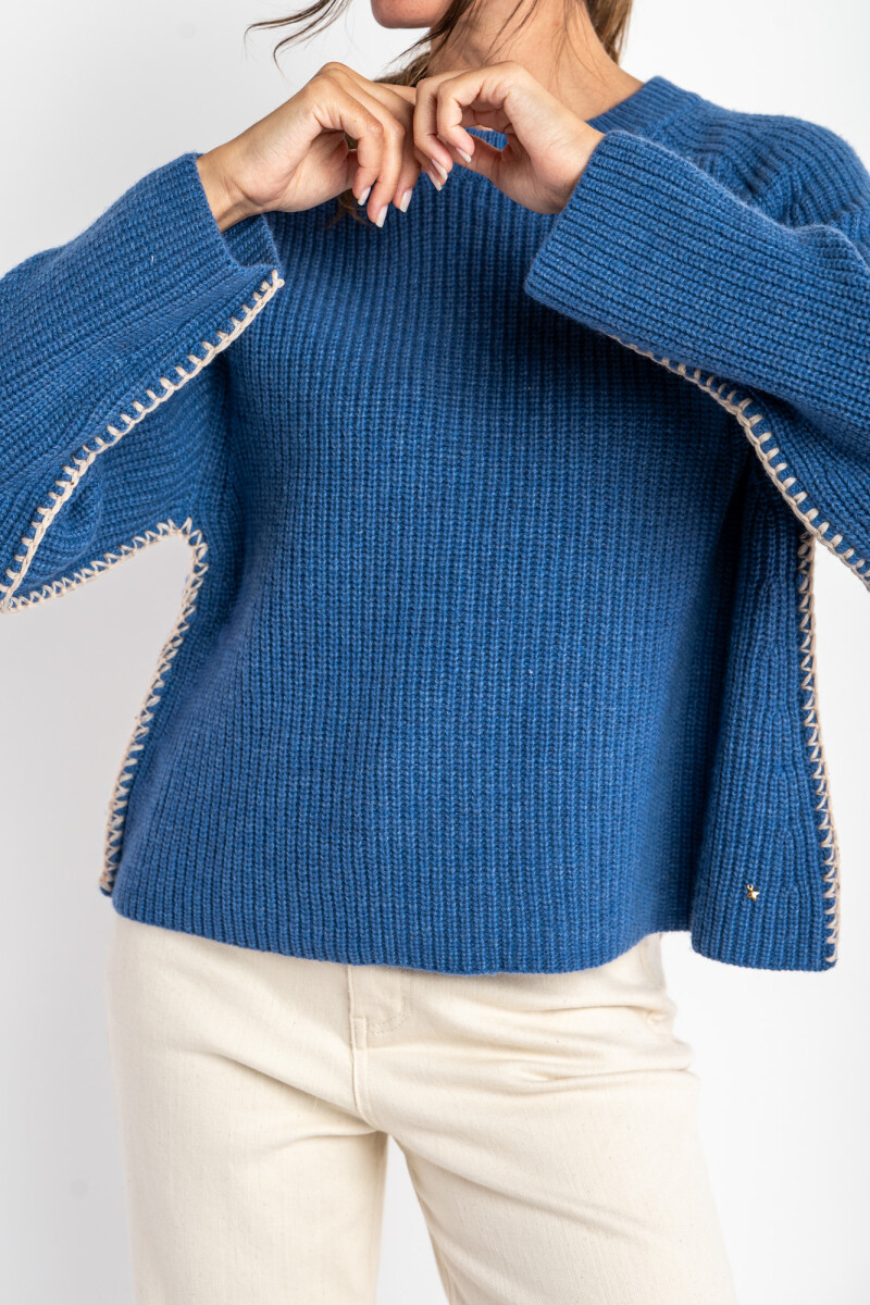 Sweater Lana Céruleo